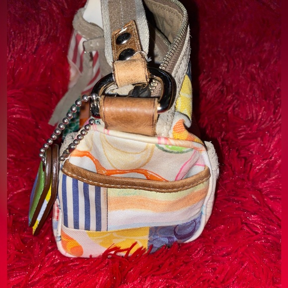 Coach patchwork multi color bag - Picture 4 of 11